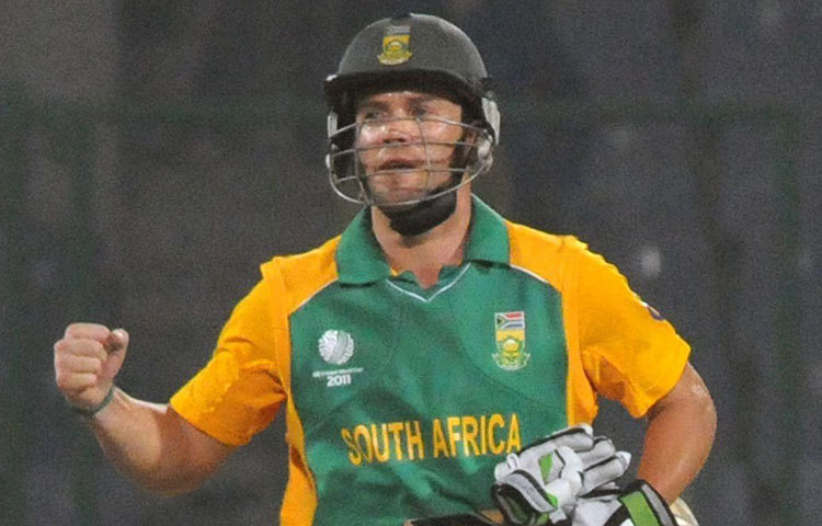 এবি ডিভিলিয়ার্স তিনি দক্ষিণ আফ্রিকার ক্রিকেটার।