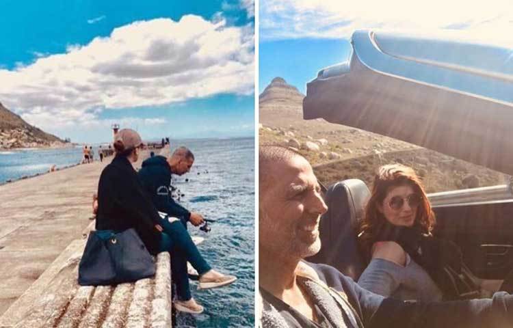 কন্যা নিতারা এবং স্ত্রী টুইঙ্কেল খান্নার সঙ্গে কেপ টাউনে নতুন বছর শুরু করলেন অক্ষয় কুমার।