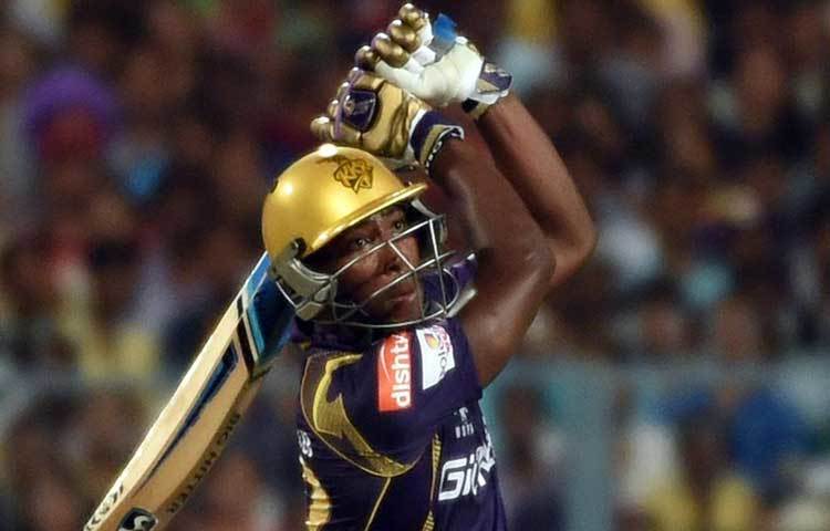 আন্দ্রে রাসেল : ৮ কোটি ৫০ লাখ টাকায় এই বিধ্বংসী অলরাউন্ডারকে ধরে রেখেছে কলকাতার দলটি।