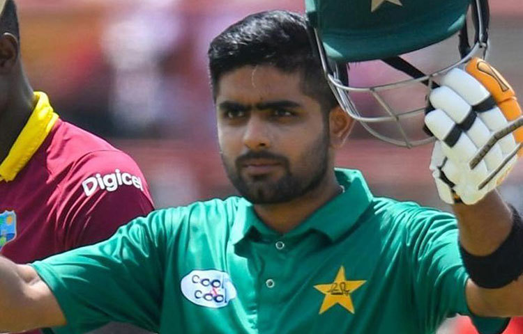 পাকিস্তানের ক্রিকেটার বাবর আজম।