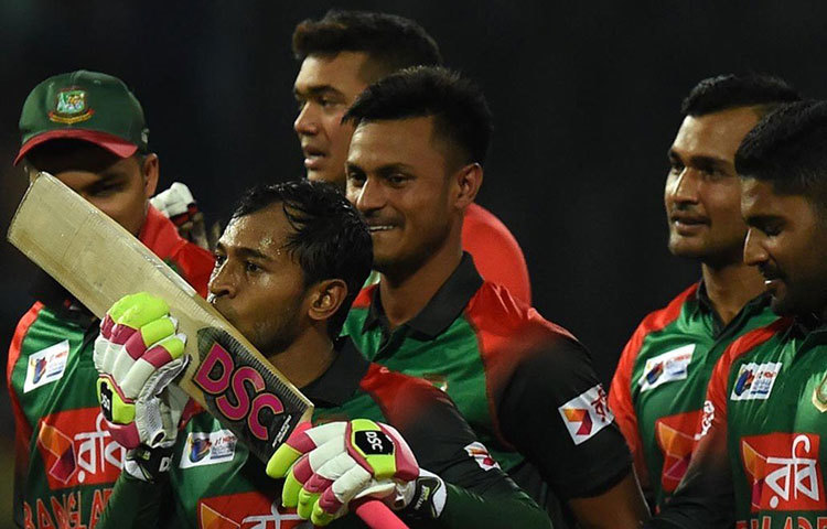 ২০১৬ সালে এশিয়া কাপে শ্রীলঙ্কার বিরুদ্ধে প্রথমে ব্যাট করে ২০ ওভারে ১৪৭ রান তুলেছিল বাংলাদেশ। কিন্তু, বিশ ওভারে ১২৪ রানের বেশি তুলতে পারেননি শ্রীলঙ্কার ব্যাটসম্যানরা।