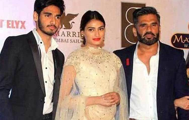 সুনীল শেঠির ছেলে আহান শেঠি মার্কিন যুক্তরাষ্ট্রে অভিনয় ও ফিল্ম মেকিং নিয়ে পড়াশোনা করছে।