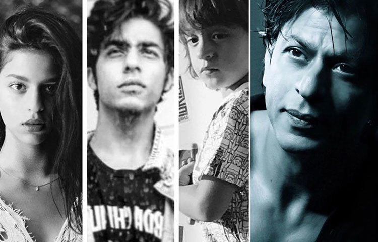 কর্মব্যস্ততার মাঝেও আব্রাম, সুহানা এবং আরিয়ানের জন্য ঠিক সময় বের করে নেন বাদশা খান।