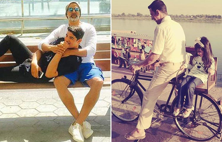 নিতারা এবং আরভকে ক্যামেরার ধরাছোঁয়া থেকে দূরে রেখেছেন অক্ষয় কুমার। তবে তাদের জন্য সময়ের অভাব রাখেননি অক্ষয়।