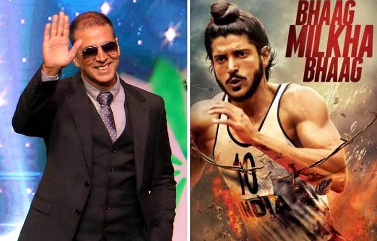 ‘ভাগ মিলখা ভাগ’ : এ ছবিতে মিলখা সিংহের চরিত্রে অভিনয়ের প্রস্তাব পান অক্ষয় কুমার। কিন্তু প্রস্তাব গ্রহণ করেননি।