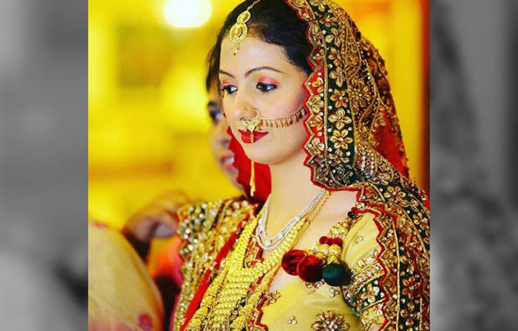 হাসিন জাহানের বিয়ের ছবি।