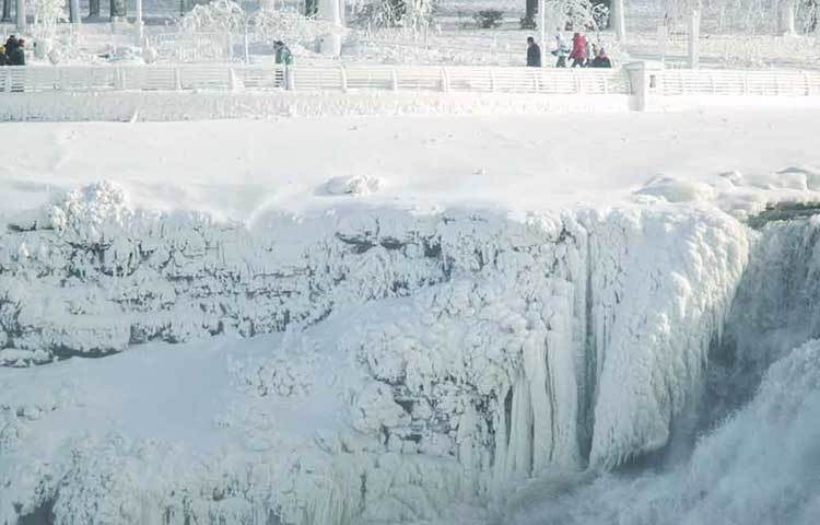 দেশ বিদেশ থেকে মানুষ ভিড় জমিয়েছেন এই প্রাকৃতিক শোভা দেখতে।