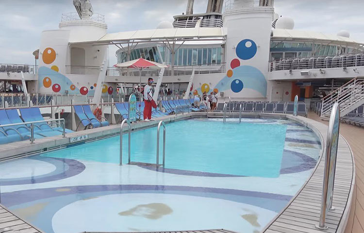 এই জাহাজটিকে মোট ৭টি ভাগে ভাগ করা হয়েছে। ‘ওয়েসিস অফ দ্য সিজ’-এ রয়েছে সেন্ট্রাল পার্ক, পুল, ফিটনেস সেন্টার, একাধিক পানশালা, রেস্তরাঁ, ক্যাসিনোসহ একাধিক বিনোদন কেন্দ্র।