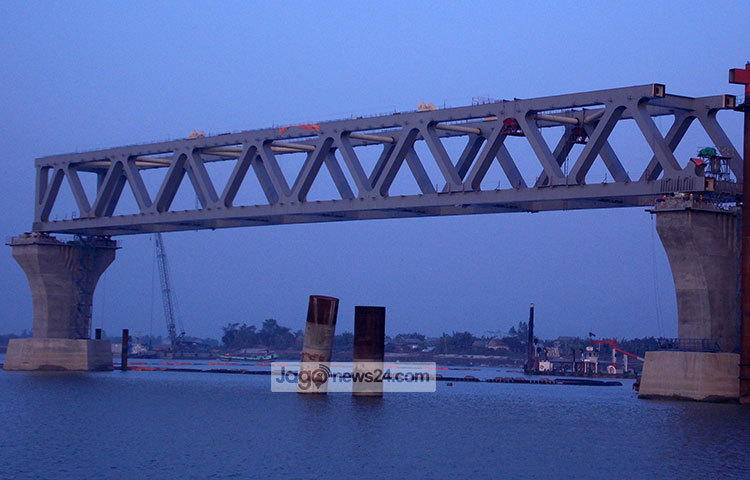 পদ্মা সেতুটি নির্মিত হলে দক্ষিণাঞ্চলের মানুষ সুফল ভোগ করবে। ছবি : রবিউল ইসলাম পলাশ