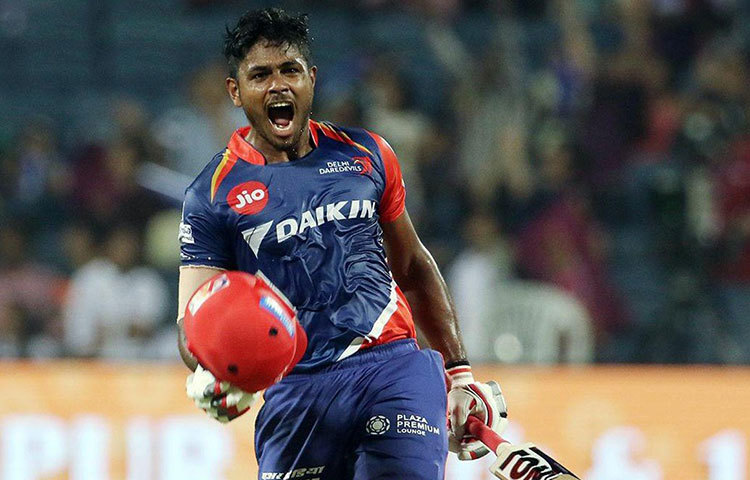 সঞ্জু স্যামসন : ৮ কোটি টাকায় রাজস্থান রয়্যালস দলে নিয়েছে সঞ্জু স্যামসনকে।