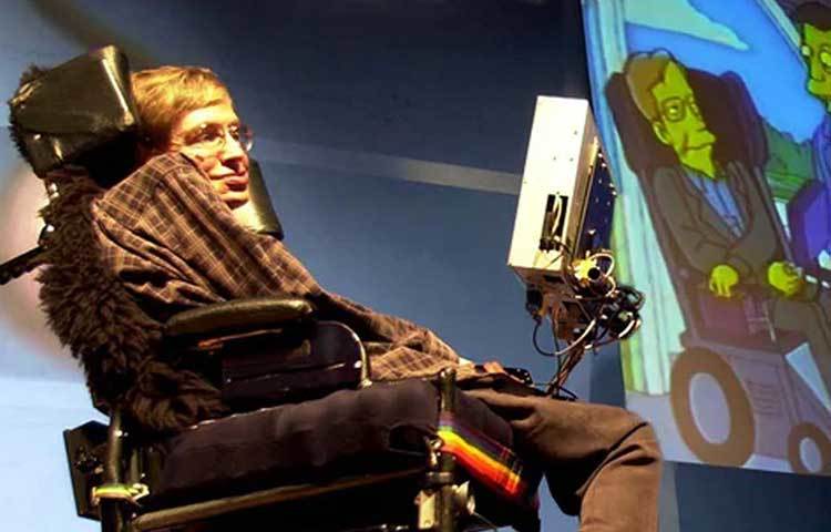 দ্য ক্রিটিক, ডেক্সটার্স ল্যাবরেটরি, ডিলবার্ট, ফ্যামিলি গাই, ফক্স ট্রট, দ্য গ্রিম অ্যাডভেঞ্চার্স অব বিলি অ্যান্ড ম্যান্ডি, জিমি নিউট্রন, পিঙ্কি অ্যান্ড দ্য ব্রেন, ট্রান্সফর্মার্স অ্যানিমেটেড, আগলি আমেরিকানস কার্টুনেও রেফারেন্স হিসেবেও উঠে এসেছেন হকিং।