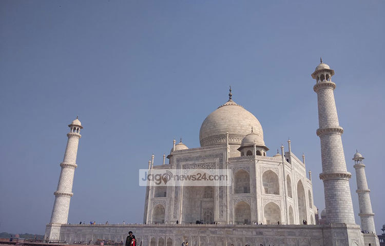 তাজমহল নির্মাণ শুরু হয়েছিল ১৬৩২ খ্রিষ্টাব্দে যা সম্পন্ন হয়েছিল ১৬৫৩ খ্রিষ্টাব্দে। ছবি : জাগো নিউজ