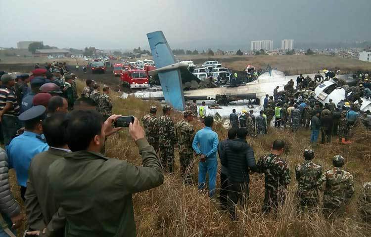 নেপালের স্থানীয় দৈনিক দ্য হিমালয় টাইমস বলছে, বিমান বিধ্বস্তের এ ঘটনায় প্রাণহানির শঙ্কা প্রকাশ করেছে টিআইএ।