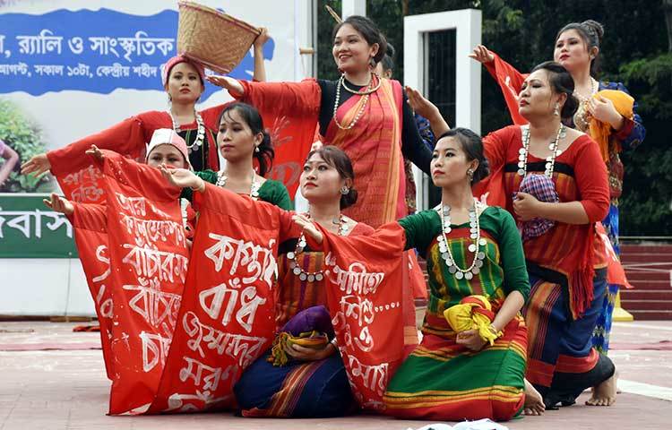 অন্যায়ের প্রতিবাদ জানাচ্ছে নৃত্যে নৃত্যে। ছবি : বিপ্লব দিক্ষিৎ