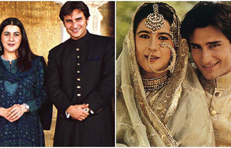 বলিউডে বেশ নামযশ করে ফেলেছেন অমৃতা সিং, তখনই বয়সে অনেক ছোট সাইফ আলি খানকে বিয়ে করেন তিনি। ১৯৯১ সালে অমৃতার বয়স ছিল ৩৩ বছর, সাইফের ২১ বছর। তাদের মধ্যে বয়সের ফারাক ১২ বছর। ১৩ বছর সংসার করার পর ২০০৪ সালে দুজনের বিবাহবিচ্ছেদ হয়।