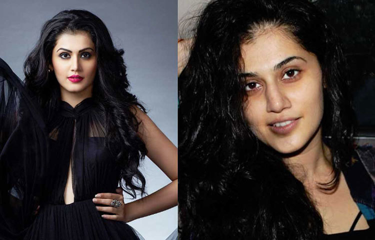 এক সময়ে দক্ষিণেরই অভিনেত্রী ছিলেন। আর এখন বলিউডের জনপ্রিয় মুখ তাপসী পান্নু। তবে মেকআপ হোক আর না হোক তাপসীকে কিন্তু দেখতে কিছুটা একই লাগে।