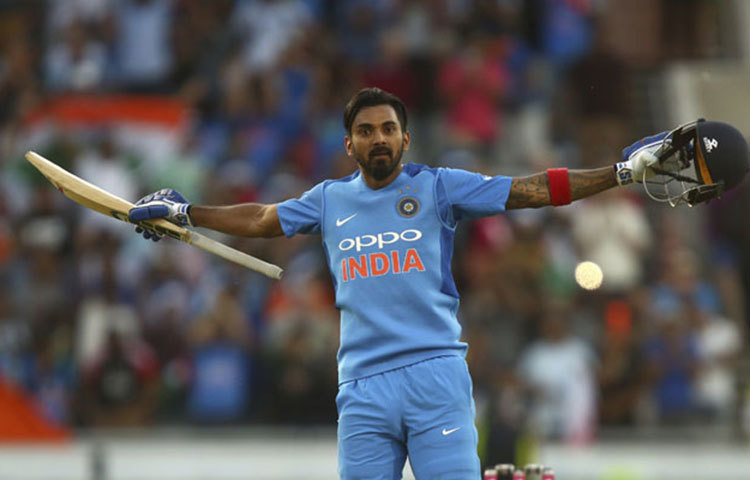 কে এল রাহুল।