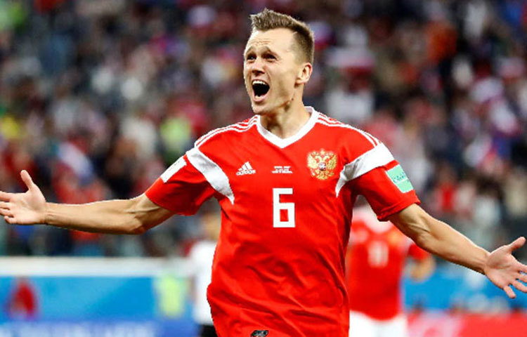 ডেনিশ চেরিশেভ (রাশিয়া) : করেছেন ৩ গোল।