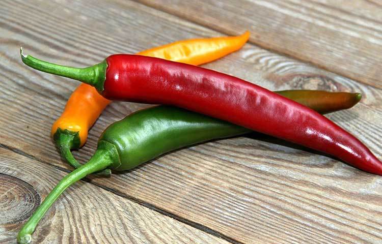 কাঁচা মরিচ : অনেকেই ঝাল খান না। কিন্তু ফ্যাট কমাতে মরিচের ভূমিকা জানলে, পাতে রোজই নেবেন একটি করে কাঁচা মরিচ। কাঁচা মরিচ ক্যালোরি পুড়িয়ে দিতে সাহায্য করে। এ ছাড়াও শরীরে জমতে থাকা চর্বি অক্সিডাইজ করে। ফলে চর্বি জমে থাকতে পারে না। কাঁচা মরিচে প্রচুর ভিটামিন সি থাকায় তা শরীরের অন্যান্য উপকারও করে।