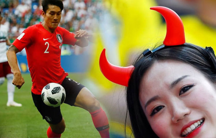 দক্ষিণ কোরিয়া : রাশিয়া বিশ্বকাপ চলাকালীন বান্ধবী বা স্ত্রীর সঙ্গে কোনো রকম সহবাস করতে পারবেন না ফুটবলাররা, এনমই নির্দেশ রয়েছে দক্ষিণ কোরিয়ার সরকার খেলোয়াড়দের উপর।