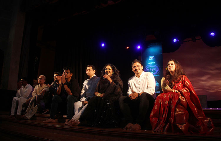 অনুষ্ঠানে বক্তব্য রাখছেন ফাহমিদা নবী। ছবি : মাহবুব আলম