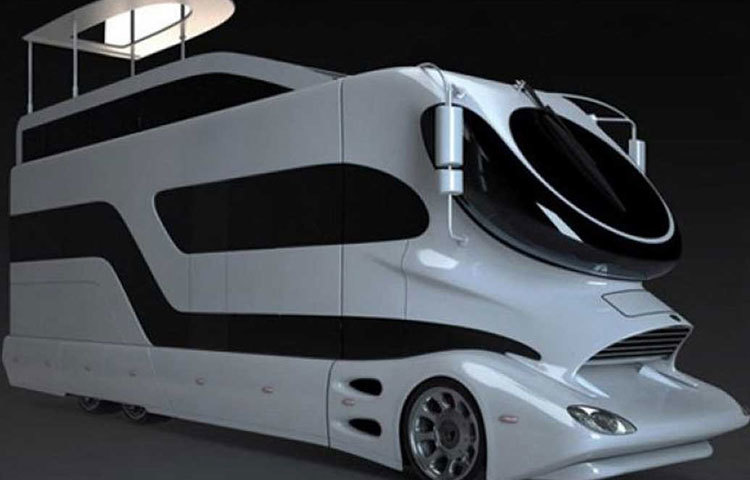 মার্সি মোবাইল এলেমেন্ট পালাজো : হলিউড ছবির গাড়ি নয়, এটা আস্ত একটা বাস। আনুমানিক মূল্য ২২ কোটি টাকা। আসলে একটা আস্ত বাড়িও বলা যেতে পারে। আলমারি, সোফা, কিচেন ক্যাবিনেট, গ্যারেজ, সবই আছে এতে। বাসের উপরে একটি ডেকও রয়েছে।