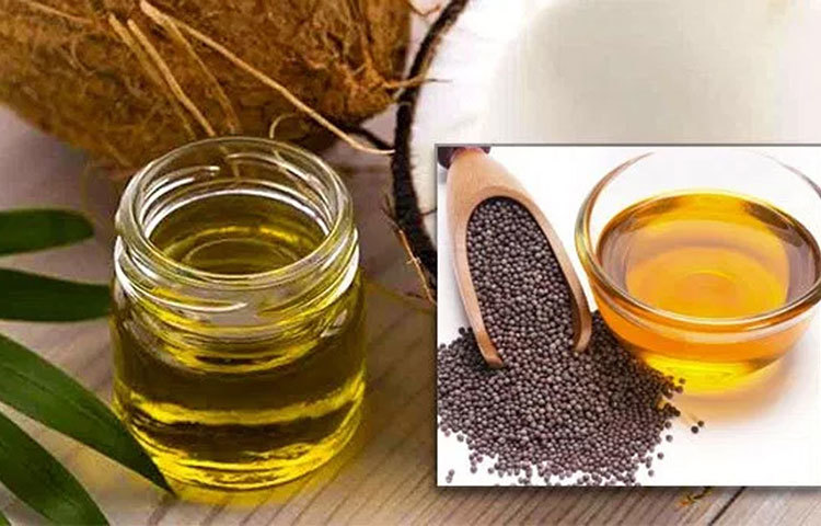 মাথার তালুতে সরিষার তেল মালিশ করলে তা মাথায় চামড়ায় রক্ত সঞ্চালন বৃদ্ধি করে। এতে চুল পড়া অনেকটাই কমে। সরষের তেল সামান্য গরম করে তা মাথায় মাথার তালুতে মালিশ করা যেতে পারে।