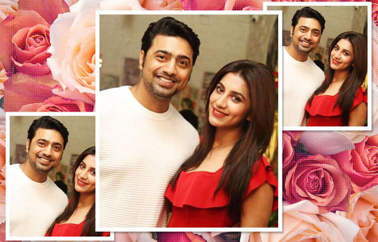 তিনি শুধু দেবের গার্লফ্রেন্ড নন। অভিনয় ও গ্লামারে তিনিও অনেক ভক্তর মন জয় করেছেন রুক্মিণী।