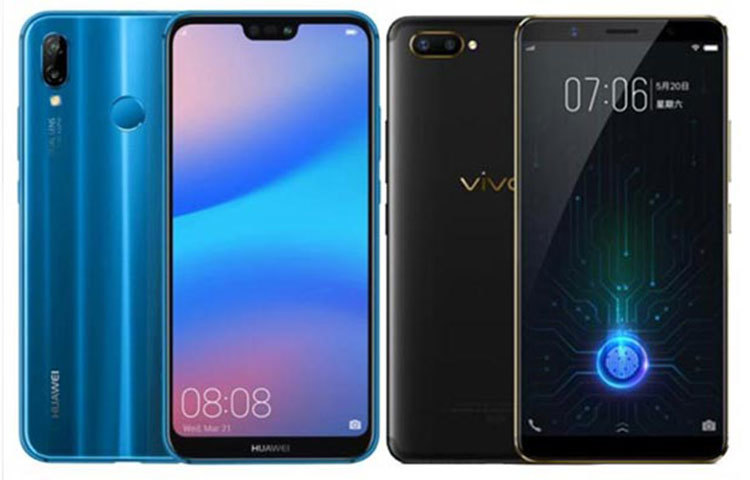 তালিকার ছয় নম্বরে রয়েছে Huawei P20 Lite এবং ঠরাড় Vivo X21। এই ফোন দুটির বিক্রির পরিমাণ বিশ্বব্যাপী মোট স্মার্টফোন বিক্রির ১.৪ শতাংশ।