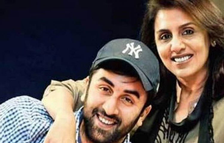 রণবীর ও তার নীতু কাপুর।