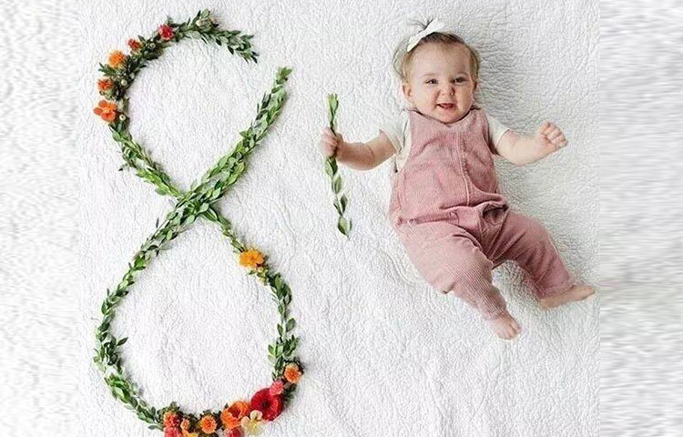 আট মাসে অনেক বড় হয়ে গেছে।