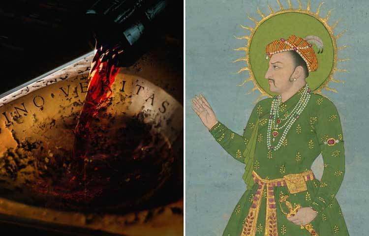 জাহাঙ্গির : জাহাঙ্গির মদ্যপানে ডুবে থাকতে ভালবাসতেন। খাবারের প্রতি তার টান খুব কম ছিল। তবে যমুনার জল এবং সেই জলে রান্না করা খাবার তিনি পছন্দ করতেন। আফিমের উপরও তিনি নির্ভরশীল ছিলেন।