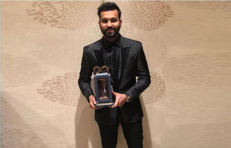 সম্প্রতি সবচেয়ে স্টাইলিশ ক্রিকেটারের পুরস্কার পেলেন রোহিত শর্মা।