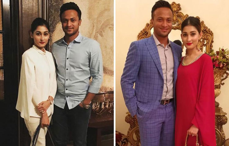 সাকিবের দুরন্ত ক্রিকেটীয় সাফল্যের পিছনে তার স্ত্রীর ভালোবাসার অবদান অনেক।