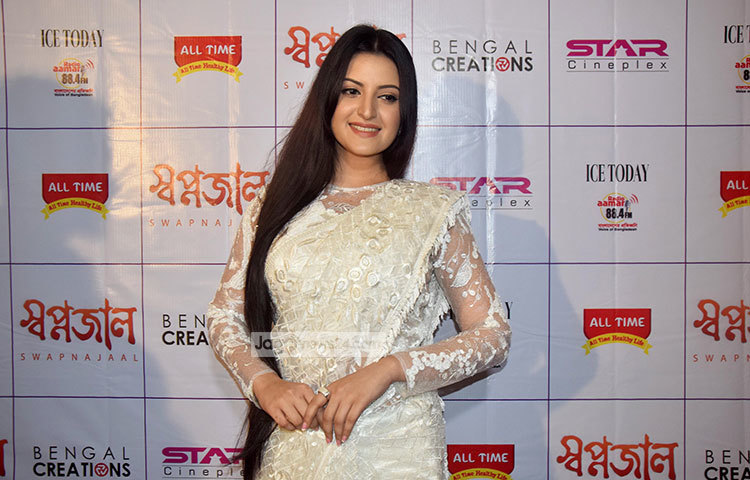 পরীমনি ‘স্বপ্নজাল’ ছবিটি নিয়ে ব্যাপক আশাবাদী। ছবিটি নিবেদন করেছে অলটাইম। ছবি : মাহবুব আলম