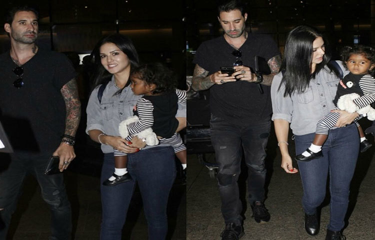 বেশ কিছুদিন আগে মহারাষ্ট্রের লাতুরের এক অনাথ আশ্রম থেকে ২১ মাসের নিশাকে দত্তক নেন সানি লিওন।