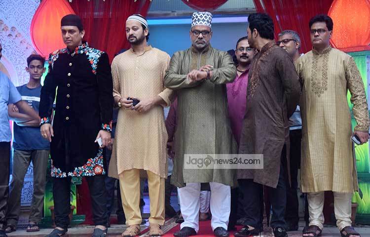 চিত্রজগতের পরিচিত মুখগুলো ক্যামেরাবন্দি হয়েছে। ছবি : মাহবুব আলম