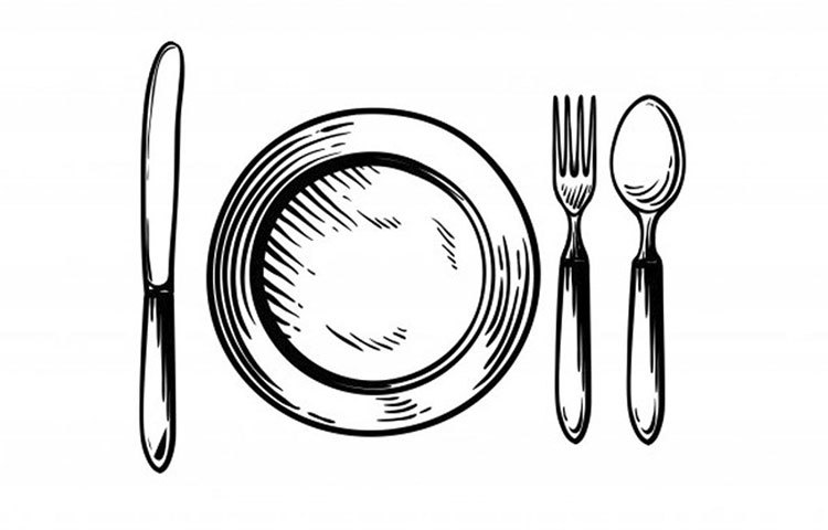 এটা আপনারা সকলেই লক্ষ্য করে থাকবেন। হোটেলে যখন আপনার সামনে খাবার সাজিয়ে দেওয়া হয়, ঠিক এ ভাবেই চামচ-ছুরি রেখে দেওয়া হয়। এর অর্থ এবার আপনি খাওয়া শুরু করতে পারেন।