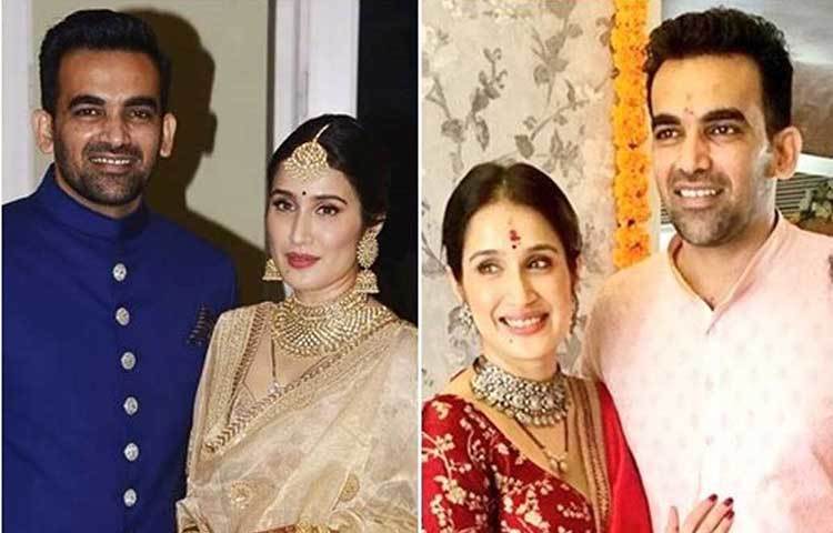 জহির খানের সঙ্গে বিয়ে হয় অভিনেত্রী সাগরিকা ঘাটগের। সব্যসাচীর পোশাকে সেজেছিলেন সাগরিকাও।