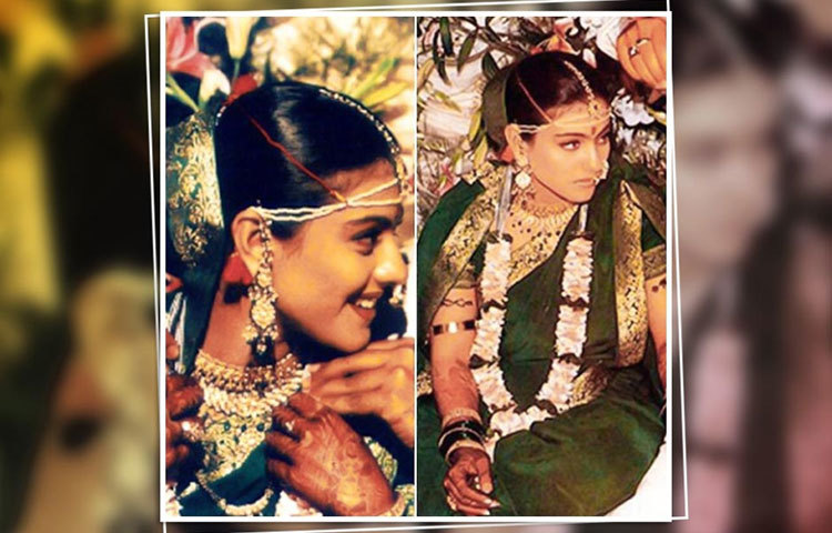 কনের সাজে কাজল।