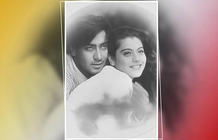 ‘প্যার তো হোনা হি থা’ (১৯৯৮) বিয়ের আগে রুপালি পর্দায় গড়ে ওঠা কেমিস্ট্রিই পূর্ণ রূপ পেল বিয়েতে।