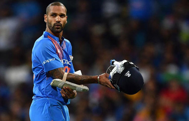 শুরু থেকেই ঝোড়ো ব্যাটিং করেন শিখর ধাওয়ান। ২২ বলে ৪১ রান করেন গব্বর।