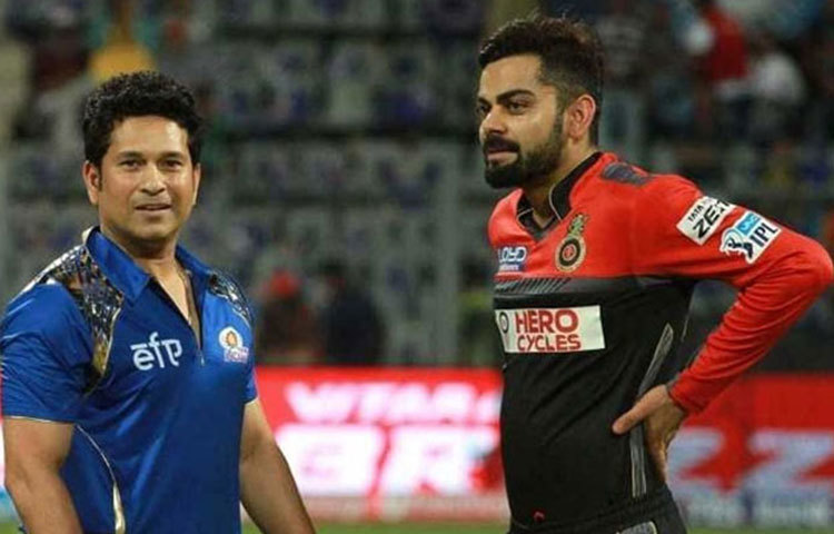 দুজনেই একদিনের ক্রিকেটে ১০ হাজার রানের মাইলফলক টপকেছেন। শচীনের থেকে কম ইনিংস খেলে বিরাট এই রেকর্ড গড়েছেন।