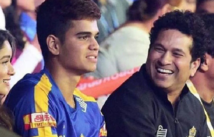 বিজয় মার্চেন্ট একাদশের বিরুদ্ধে ৭০ রান দিয়ে ছয় উইকেট নেন অর্জুন।