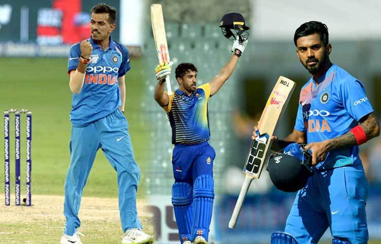 লোকেশ রাহুল, যুজভেন্দ্র চাহল ও করুণ নায়ার ২০১৬ সালের জিম্বাবুয়ে সফরে অভিষেক ঘটিয়েছিলেন প্রথম ম্যাচে। সেই ম্যাচে অভিষেকেই শতরান করেছিলেন লোকেশ রাহুল। ম্যাচের সেরাও হন তিনি। চাহল উইকেট না পেলেও দশ ওভারে দেন মাত্র ২৭ রান। সেই ম্যাচে ব্যর্থ হন নায়ার, করেন মাত্র ৭ রান।