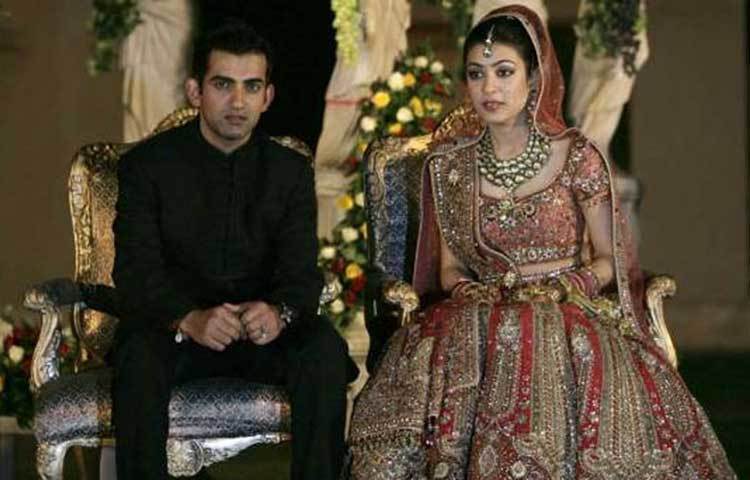 ২০১১ সালের অক্টোবরে দিল্লির মেয়ে নাতাশা জৈনের সঙ্গে বিবাহ হয় নাইট রাইডার্সের প্রাক্তন অধিনায়ক গৌতম গম্ভীরের।