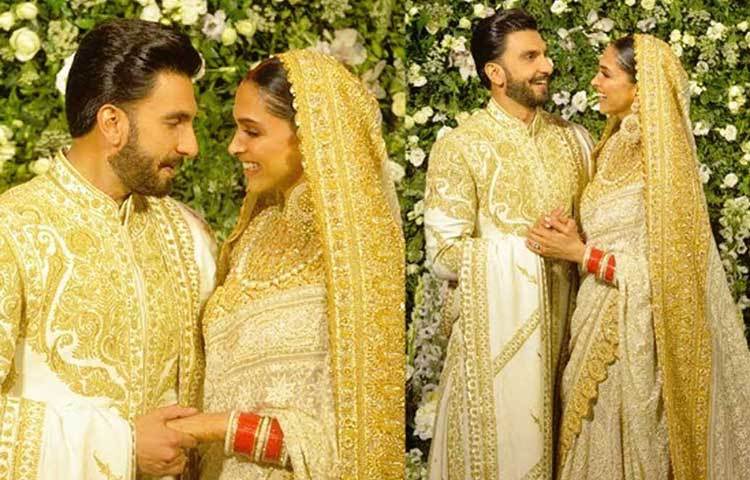 দীপিকাকে দেখিয়ে রণবীর সংবাদ মাধ্যমকে বলছিলেন, ‘শুধু আমিই একা ভাগ্যবান নই। ওর দিকেও একবার তাকিয়ে দেখুন।’ তবে এ দিন বলিউডের কোনো তারকাকেই প্রায় দেখা যায়নি। কারণ গোটা বলিউডই প্রায় নিমন্ত্রিত ১ ডিসেম্বর, যে দিনটায় শুধু বলিউড তারকাদের জন্যই পার্টি দিচ্ছেন দীপবীর।