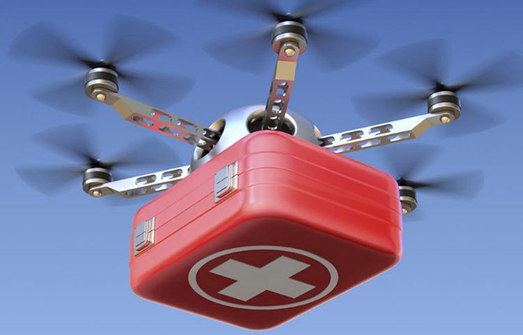 দূর থেকে নিয়ন্ত্রণ করা যাবে অস্ত্রোপচারের মতো বিষয়। ফাইভ জি নেটওয়ার্ক ব্যবহার করে নিমেষেই ড্রোনের মাধ্যমে প্রত্যন্ত অঞ্চলে চিকিৎসা পরিসেবা পৌঁছে দেওয়া যাবে।