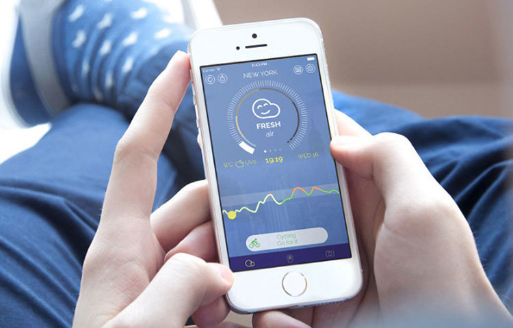 শহরে দূষণের হালহকিকত স্মার্টফোনে এক ক্লিকেই পাওয়া সম্ভব হবে।