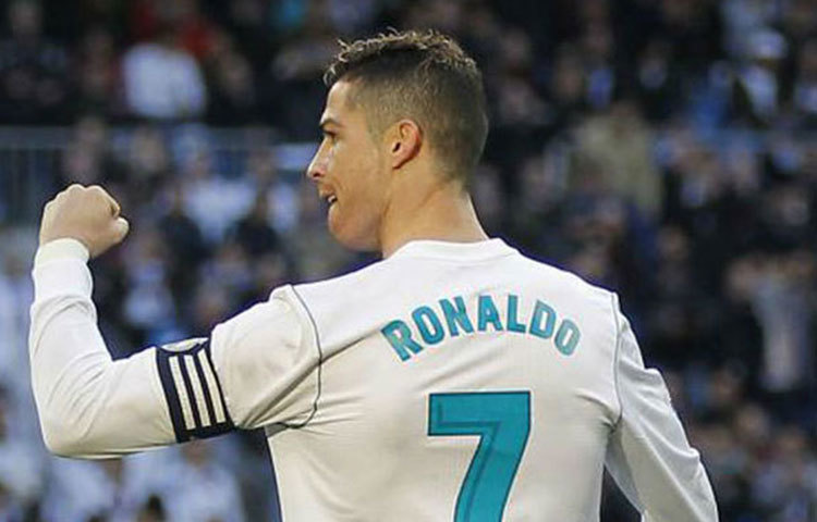 ক্রিশ্চিয়ানো রোনালদো (জুভেন্টাস/পর্তুগাল)।